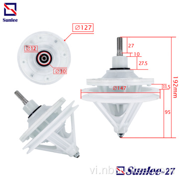 Máy giặt bán tự động Bộ giảm tốc độ thứ 11